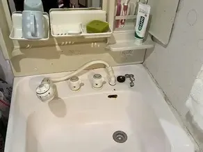 【ご利用実績紹介】洗面所のクリーニングのご依頼をいただきました