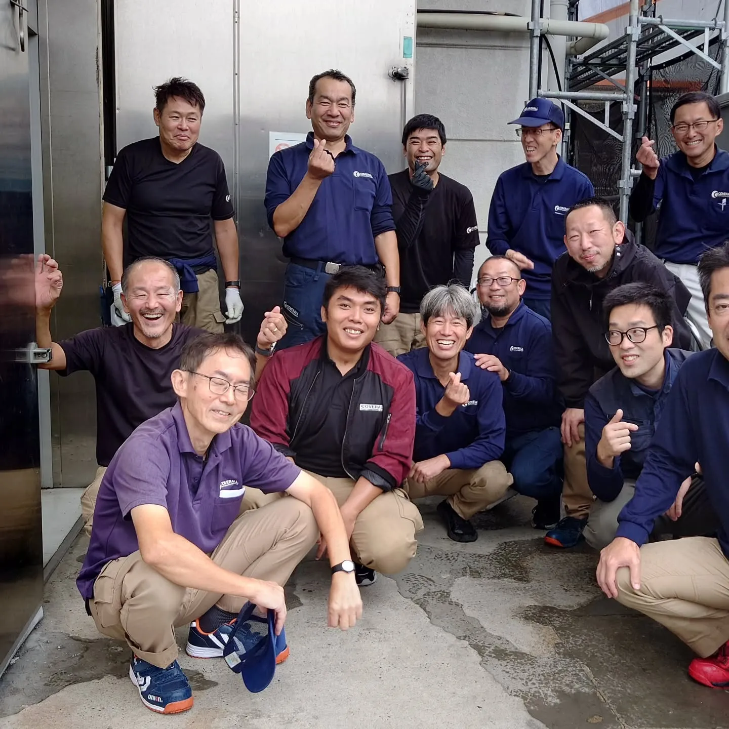 今日は、大型施設の清掃とWAXがけを行いました!大型施設での...