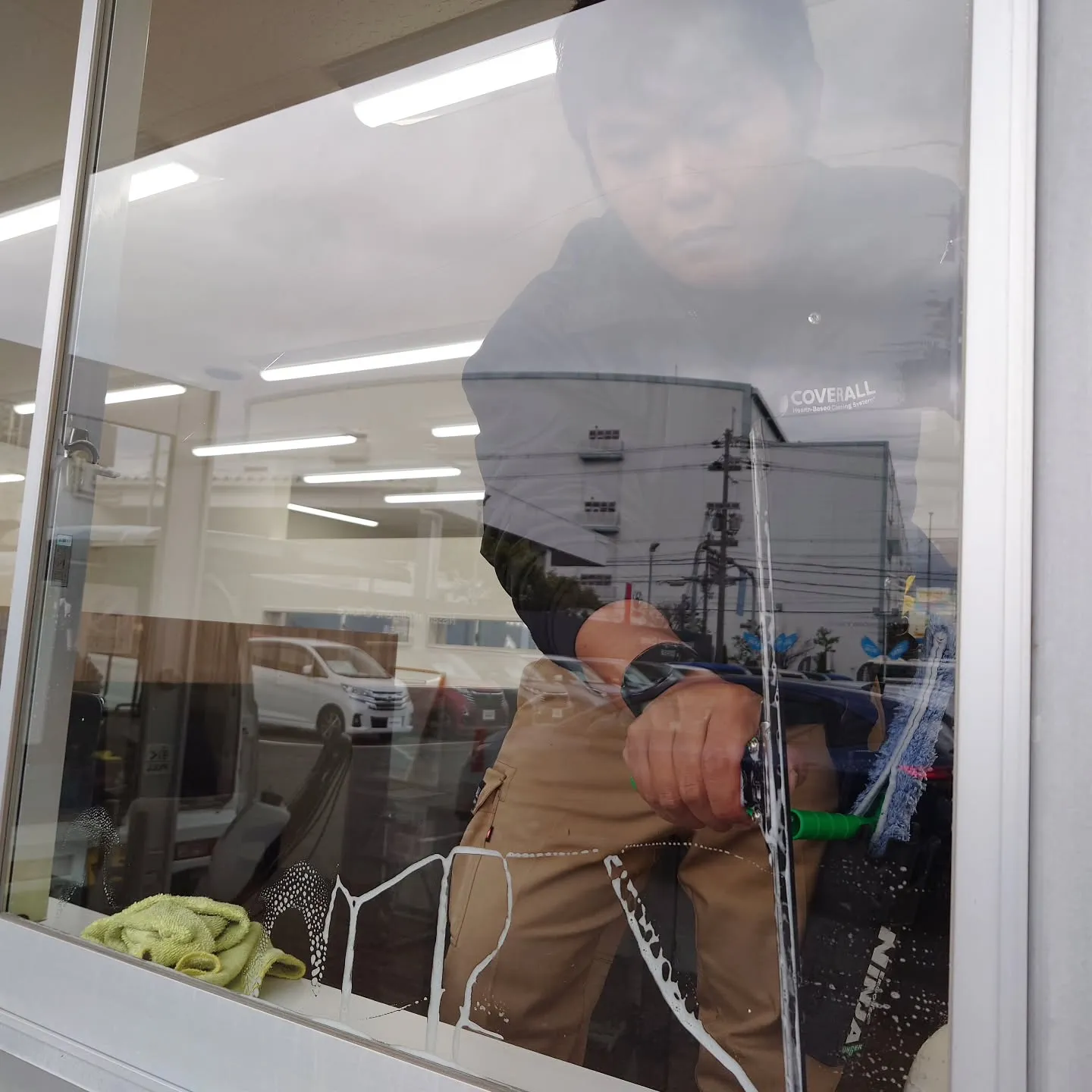 今日は一人でガラススクイーズを使いこなしてくれました。